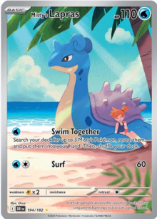 Mistery's Lapras 194/182