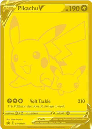 Pikachu V SWSH145 Promo