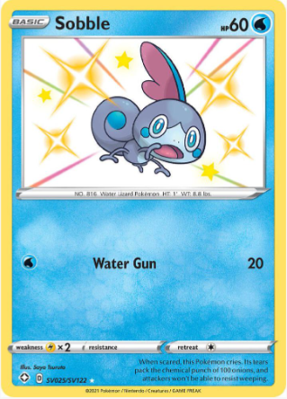 Sobble SV025/SV122