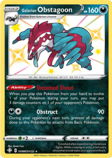 Galarian Obstagoon SV080/SV122