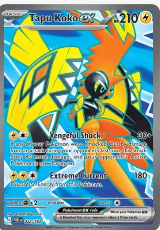 Tapu Koko EX 222/182