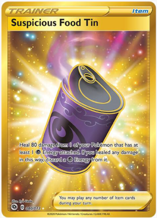 Suspicious Food Tin 080/073