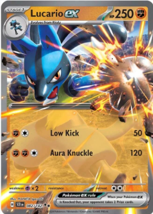 Lucario ex 082/142
