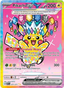 Pikachu ex 277/217