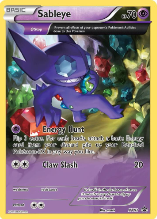 Sableye XY92 Promo