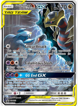 Garchomp & Giratina GX SM193 Promo