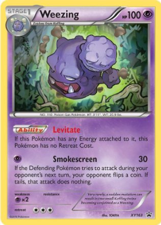 Weezing XY163 Promo