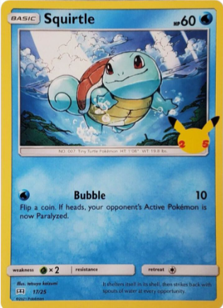 Squirtle 17/25
