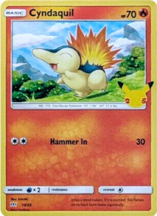 Cyndaquil 10/25