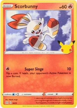 Scorbunny 16/25