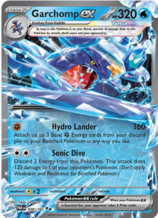 Garchomp ex 038/182