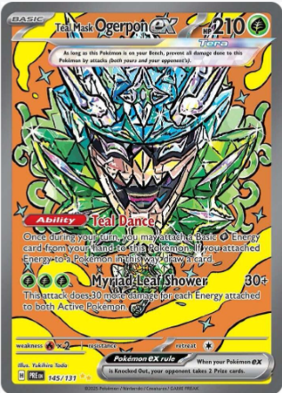Teal Mask Ogerpon ex 145/131