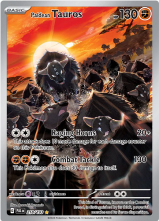 Paldean Tauros 218/193