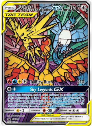Moltres & Zapdos & Articuno SM210 Promo
