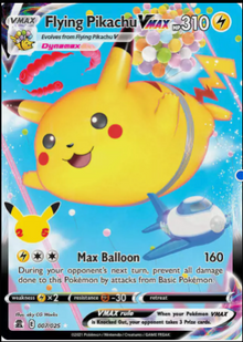 Flying Pikachu VMAX 007/025
