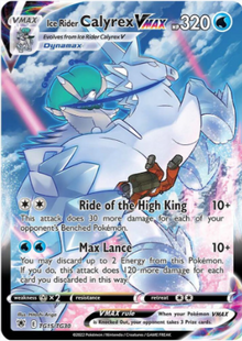 Ice Rider Calyrex VMAX TG15/TG30