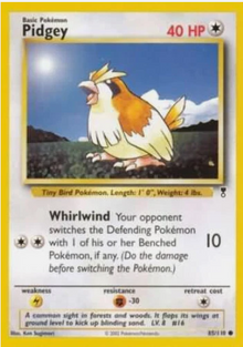 Pidgey 85/110