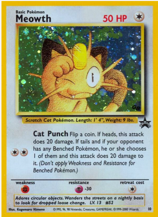 Meowth 10 Promo
