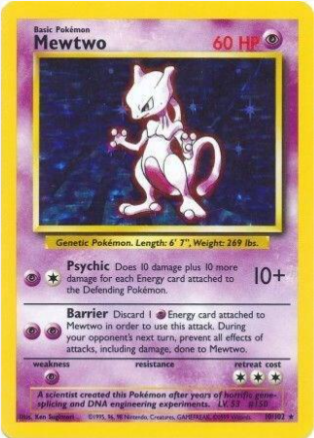 Mewtwo 10/102