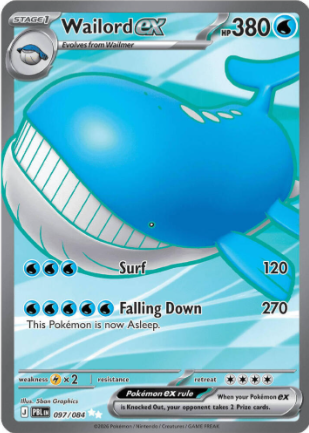Wailord ex 097/084