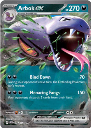 Arbok ex 024/165