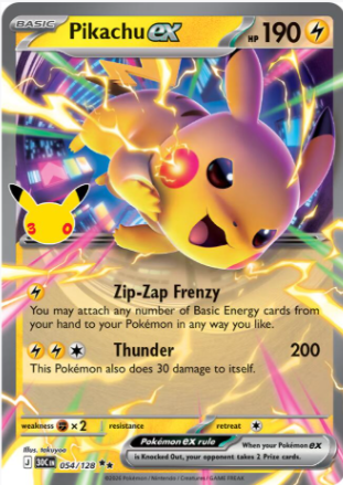 Pikachu ex 054/128