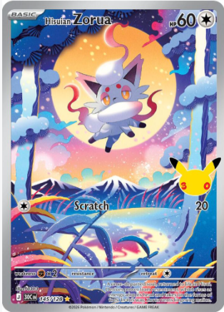 Hisuian Zorua 145/128