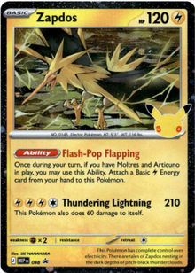 Zapdos 098 Promo