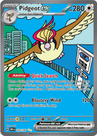 Pidgeot ex 225/197