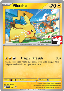 Pikachu 101 Promo ESPAÑOL