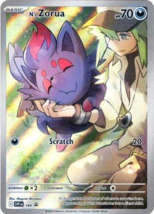 N's Zorua 189 Promo