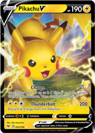 Pikachu V 043/185
