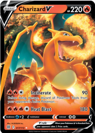 Charizard V 017/172