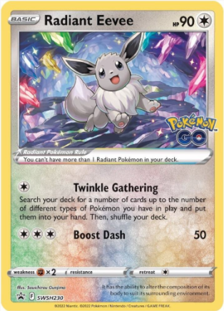 Radiant Eeve SWSH230 Promo