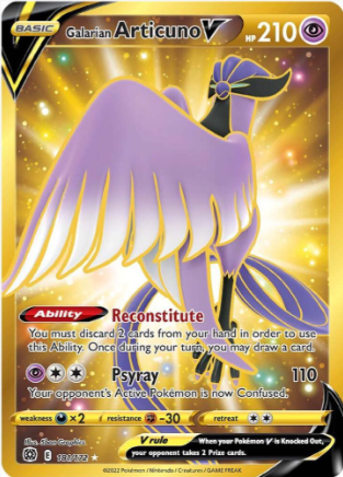 Galarian Articuno V 181/172