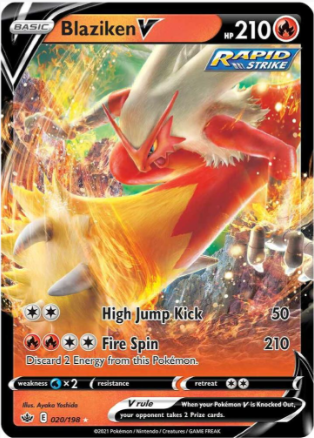 Blaziken V 020/198