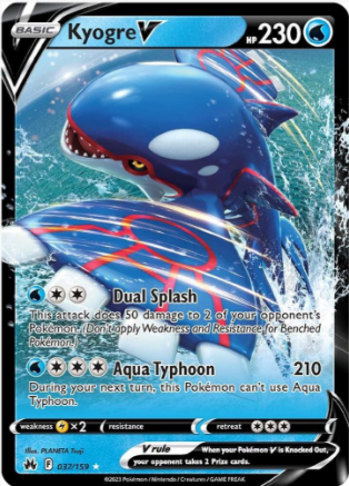 Kyogre V 037/159