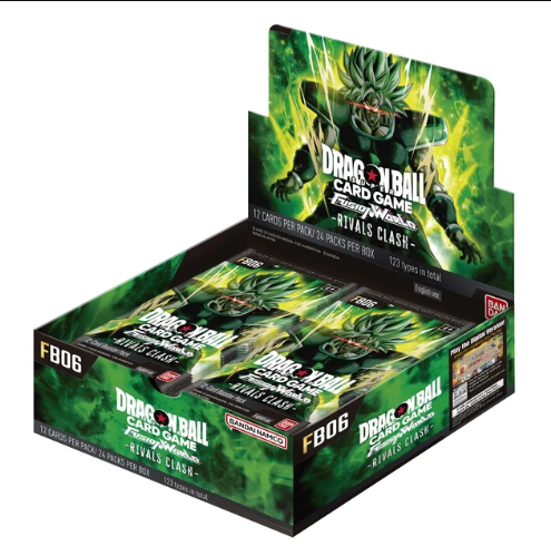 Booster Box Dragon Ball Super Crad Game Fusion World Rivals Clash