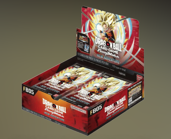 Booster Box Dragon Ball Super Card Game Fusion New Adventure FB05