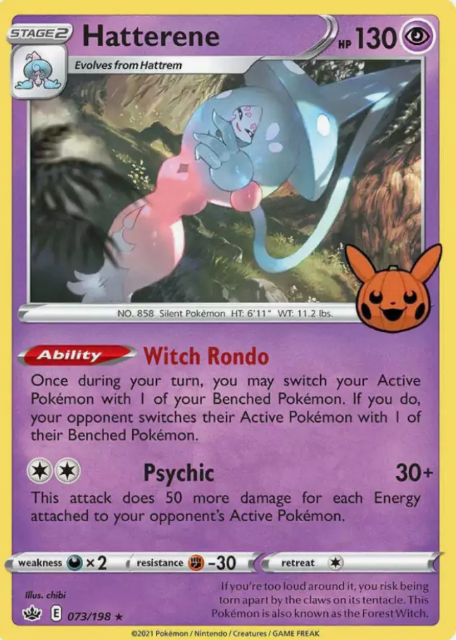 Hatterene 073/198 (HALLOWEEN 2021)