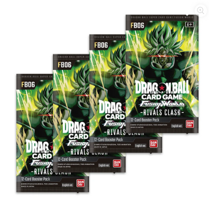 Booster Box Dragon Ball Super Crad Game Fusion World Rivals Clash