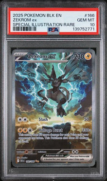 Zekrom ex 166 PSA 10
