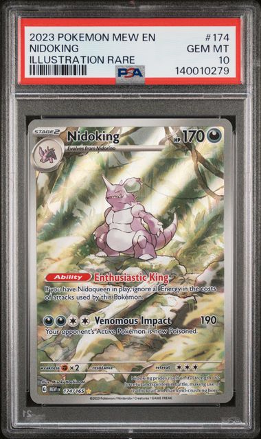Nidoking 174 PSA 10