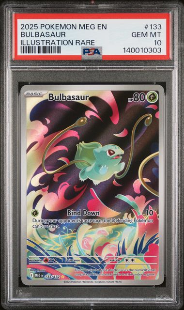 Bulbasaur 133 PSA 10
