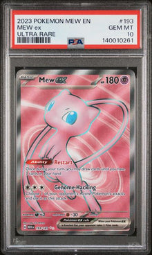 Mew ex 193 PSA 10