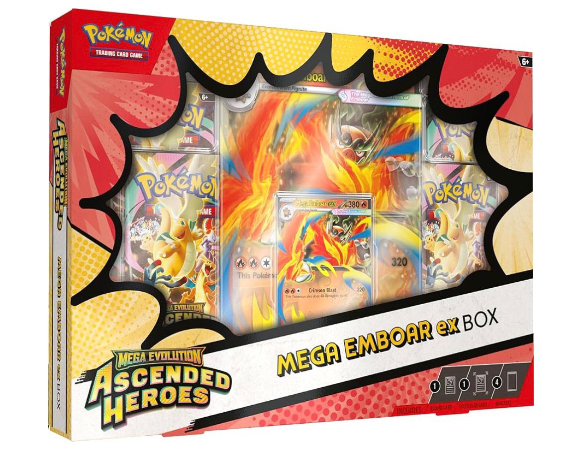 Mega Emboar Ex Box