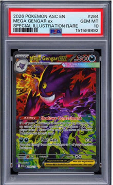 Mega Gengar EX 284/217 PSA 10