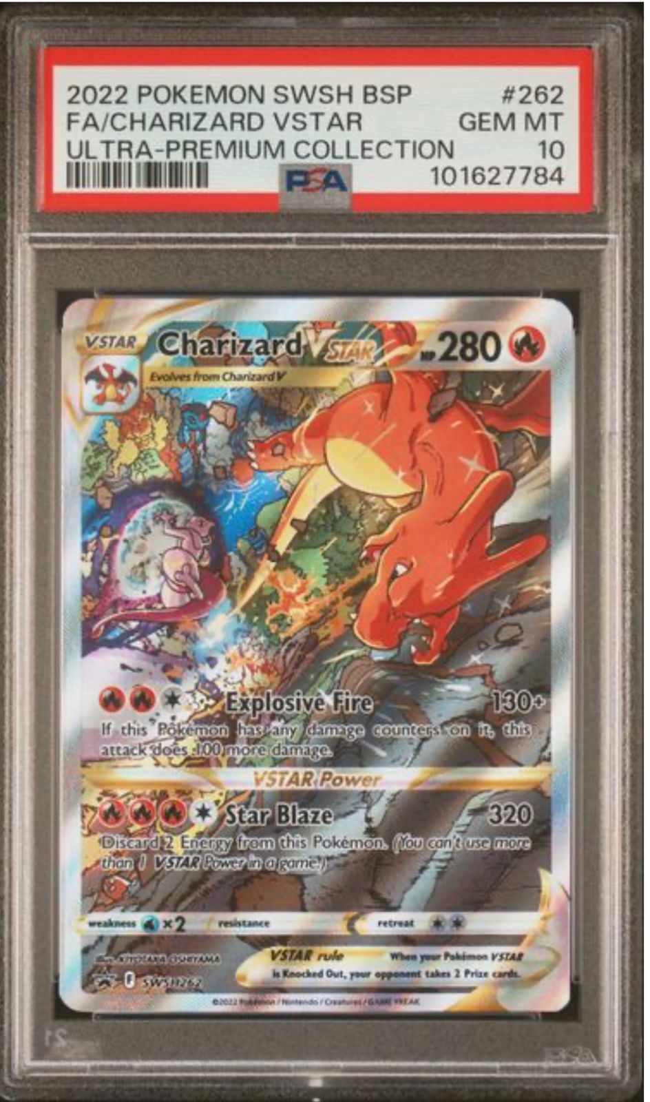 Charizard VSTAR SWSH262 PSA 10