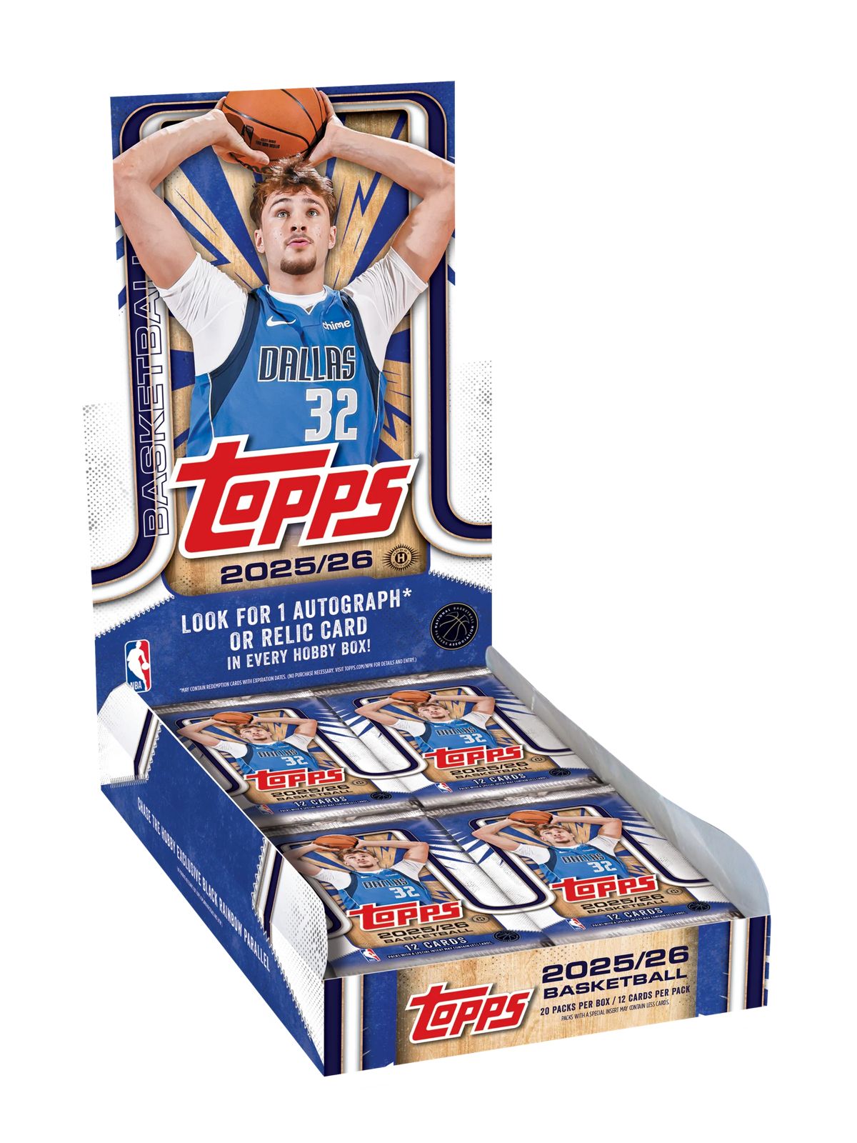 Topps 2025/26 Basketball Hobby Box