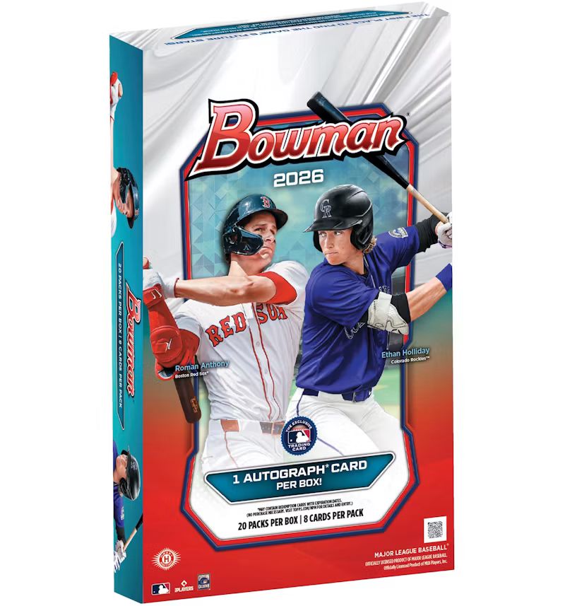 Bowman 2026 Hobby box